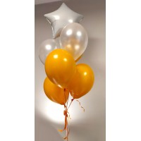 Hēlija balonu pušķis - 7 baloni