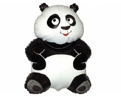 Folijas balons Dzīvnieks - Panda, lielā, 60cm, Flexmetal Folijas balons Dzīvnieks - Panda, lielā, 60cm, Flexmetal