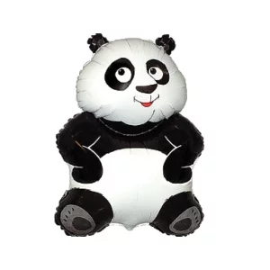 Folijas balons Dzīvnieks - Panda, lielā, 60cm, Flexmetal Folijas balons Dzīvnieks - Panda, lielā, 60cm, Flexmetal