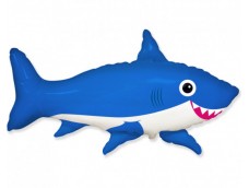 Folijas balons 60cm - "Haizivs smaidīga"