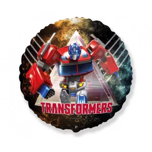Folijas balons TRANSFORMERS - OPTIMUS PRIME, 48cm, aplis Folijas balons TRANSFORMERS - OPTIMUS PRIME, 48cm, aplis