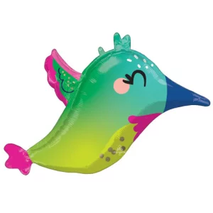 Folijas balons Putns - Kolibri, 63 x 40cm, Anagram Folijas balons Putns - Kolibri, 63 x 40cm, Anagram