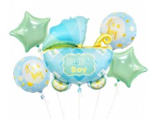 Folijas balonu komplekts "Baby Boy"