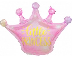 Folijas balons   Princese - Kronis Little PRINCESS, 63cmx50cm