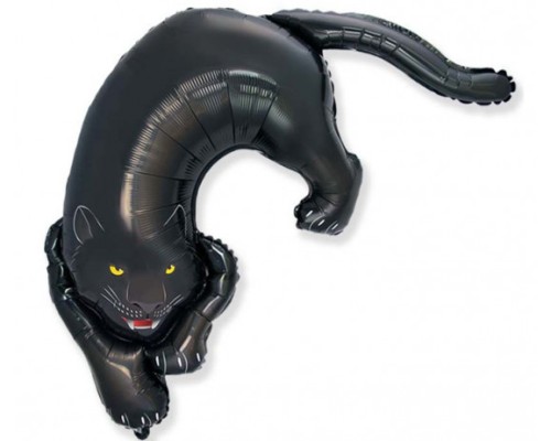 Folijas balons  Dzīvnieki - Melnā pantera, 60cm