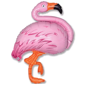 Folijas balons Putns - Flamingo, 60cm, Flexmetal Folijas balons Putns - Flamingo, 60cm, Flexmetal