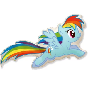 Folijas balons   Ponijs, MLP Rainbow Dash, 60cm, Flexmetal 