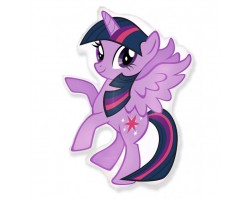 Folijas balons Ponijs, MLP TWILIGHT SPARKLE, 60cm, Flexmetal Folijas balons Ponijs, MLP TWILIGHT SPARKLE, 60cm, Flexmetal