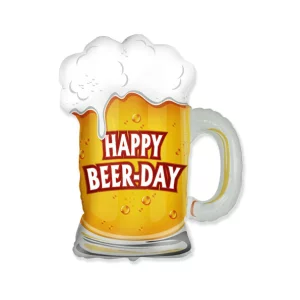 Folijas  balons Happy Beer Day, 60cm, Flexmetal