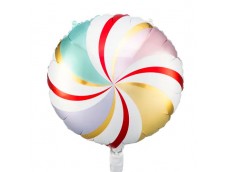 Folijas balons 45cm, Konfekte, krāsaina