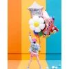 Folijas balons Augi - Puķe, 75 x 71cm Folijas balons Augi - Puķe, 75 x 71cm