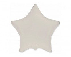 Folijas balons zvaigzne, pelēka, late, matēta, 48cm, Flexmetal Folijas balons zvaigzne, pelēka, late, matēta, 48cm, Flexmetal