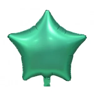 Folijas balons zvaigzne, zaļa, mint, matēta, 48cm Folijas balons zvaigzne, zaļa, mint, matēta, 48cm