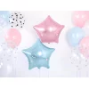 Folijas balons zvaigzne, rozā, gaiši, spīdīga, 47cm  