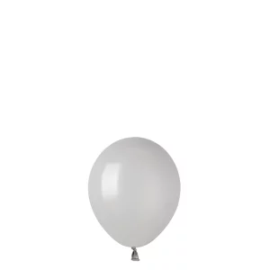 Gaiši pelēki Gemar pasteļbaloni 13 cm
