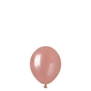 Rozā zelta Gemar pērļu baloni 13 cm