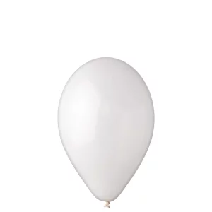 Balti Gemar pasteļbaloni 33 cm, 50 gab.