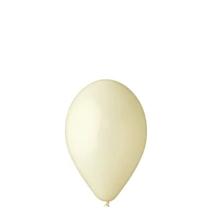 Ziloņkaula krāsas Gemar pasteļbaloni 26 cm, 100 gab. Ziloņkaula krāsas Gemar pasteļbaloni 26 cm, 100 gab.