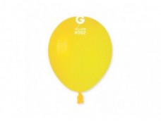 Baloni 13cm, dzelteni, citrona. GEMAR, 100 gab.
