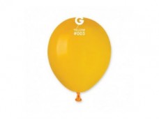 Baloni 13cm, dzelteni, GEMAR, 100 gab.