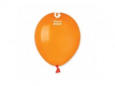 Baloni 13cm, oranži, GEMAR, 100 gab.