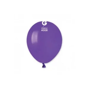 Baloni 13cm, lillā, GEMAR, 100 gab.