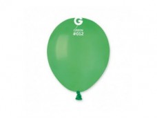 Baloni 13cm, zaļi, GEMAR, 100 gab.