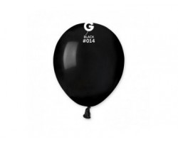 Baloni 13cm, melni, GEMAR, 100 gab.