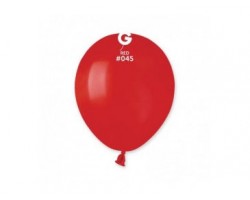 Baloni 13cm, sarkani, GEMAR, 100 gab.