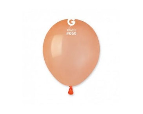 Baloni 13cm, oranži, persiku, macaroon, GEMAR, 100 gab.