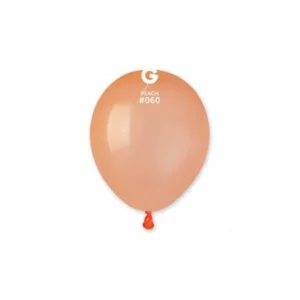 Baloni 13cm, oranži, persiku, macaroon, GEMAR, 100 gab.