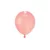 Baloni 13cm, rozā, baby, macaroon, GEMAR, 100 gab.