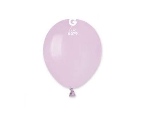 Baloni 13cm, lillā, macaroon, GEMAR, 100 gab.