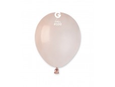 Baloni 13cm, rozā, gliemežnīcas, GEMAR, 100 gab.
