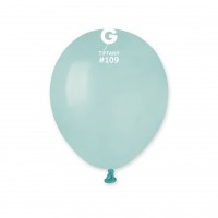 Baloni 13cm, zaļi, tiffany, GEMAR, 100 gab.