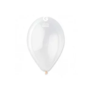 Baloni 26cm, bezkrāsaini, caurspīdīgi, GEMAR, 100 gab. Baloni 26cm, bezkrāsaini, caurspīdīgi, GEMAR, 100 gab.