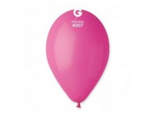 Baloni 26cm, rozā, fuksiju, GEMAR, 100 gab.