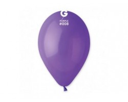 Baloni 26cm, lillā, GEMAR, 100 gab.