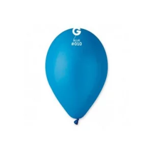 Baloni 26cm, zili, GEMAR, 100 gab.