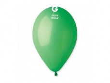 Baloni 26cm, zaļi, GEMAR, 100 gab.