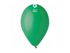 Baloni 26cm, zaļi, tumši, GEMAR, 100 gab.