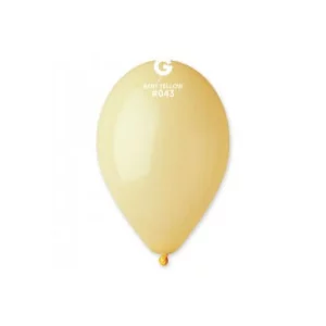 Baloni 26cm, dzelteni, macaroons, GEMAR, 100 gab. Baloni 26cm, dzelteni, macaroons, GEMAR, 100 gab.