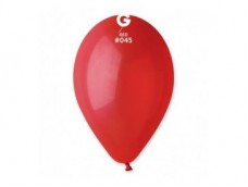 Baloni 26cm, sarkani, GEMAR, 100 gab.