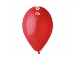 Baloni 26cm, sarkani, GEMAR, 100 gab.