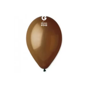 Baloni 26cm, brūni, GEMAR, 100 gab. Baloni 26cm, brūni, GEMAR, 100 gab.
