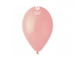 Baloni 26cm, rozā, macaroons, GEMAR, 100 gab.