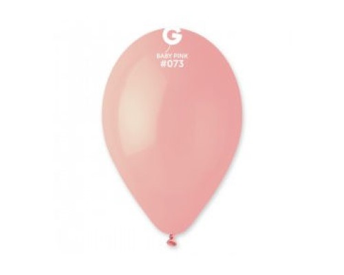 Baloni 26cm, rozā, macaroons, GEMAR, 100 gab.