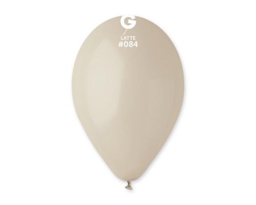 Baloni pelēki, latte, GEMAR, 26cm