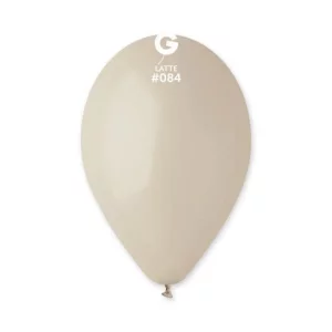 Baloni pelēki, latte, GEMAR, 26cm