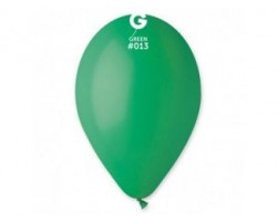 Baloni 29cm, zaļi, tumši, GEMAR, 100 gab.